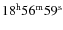 $18^{\rm h}56^{\rm m}59^{\rm s}$