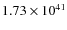$1.73 \times 10^{41}$