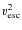 $v_{\rm esc}^2$