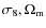 $\sigma _8, \Omega _{\rm m}$