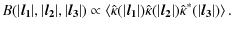 $\displaystyle B(\vert\vec{l_1}\vert, \vert\vec{l_2}\vert, \vert\vec{l_3}\vert) ...
...kappa}(\vert\vec{l_2}\vert) \hat{\kappa}^{*}(\vert\vec{l_3}\vert)\right\rangle.$