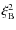 $\xi _{\rm B}^2$