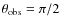 $\theta_{\rm obs}
= \pi / 2$