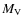 $M_{{\rm V}}$