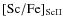 $ [\rm Sc/Fe]_{ScII}$