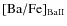 $ [\rm Ba/Fe]_{BaII}$
