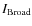 $I_{\rm Broad}$