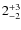 $2^{\rm +3}_{-2} $