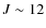 $J \sim 12$