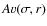 $Av(\sigma,r)$