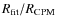 $R_{\rm fit}/R_{\rm CPM}$