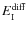$E^{\rm diff}_{\rm I}$