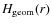 $H_{\rm geom}(r)$