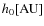 $h_0 [{\rm AU}]$