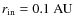 $r_{\rm in}=0.1~{\rm AU}$