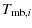 $\displaystyle T_{{\rm mb},i}$