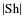 $\vert{\rm Sh}\vert$
