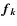 $\vec{f}_{\vec{k}}$