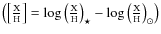 $\left(\left[\frac{\rm X}{\rm H}\right]=\log\left(\frac{\rm X}{\rm H}\right)_{\star}-\log\left(\frac{\rm X}{ \rm H}\right)_{\odot}
\right)$
