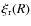 $\xi_{\rm r}(R)$