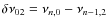 $\delta \nu_{02} = \nu_{n,0} - \nu_{n-1,2} $