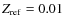 $Z_{\rm ref}=0.01$