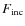 $F_{\rm inc}$