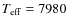 $T_{\rm eff}=7980$