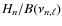 $H_n/B(\nu_{n,\ell})$