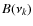 $B(\nu_k)$
