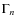 $\Gamma _n$