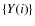 $\{Y(i)\}$