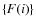 $\{F(i)\}$