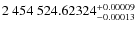 $ 2~454~524.62324^{\rm +0.00009}_{-0.00013}$