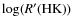 $\log({R'\rm (HK)})$