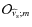 ${\mathcal O}_{{\widehat \nu}_{\rm s};m}$