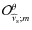 ${\mathcal O}_{{\widehat \nu}_{\rm s};m}^{\theta}$