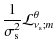 $\displaystyle \frac{1}{\sigma_{\rm s}^{2}}{\mathcal L}_{\nu_{\rm s};m}^{\theta}$