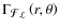 $\Gamma_{\vec{\mathcal F}_{\mathcal L}}\left(r,\theta\right)$