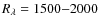 $R_{\lambda}=1500{-}2000$