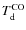 $T\rm _d^{CO}$