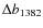 $\Delta b_{1382}$
