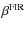 $\rm\beta ^{FIR}$