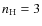 $n\rm _H=3$