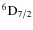$^6{\rm D}_{7/2}$
