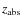 $z_{\rm abs}$