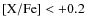 $\rm [X/Fe]<+0.2$
