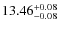 $\rm 13.46^{+0.08}_{-0.08}$