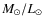 $M_{\odot}/L_{\odot}$