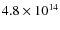 $4.8\times 10^{14}$